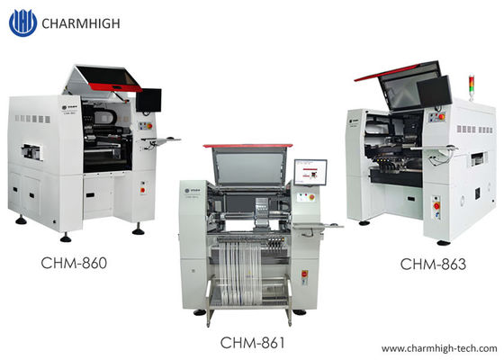 Charmhigh 3 Type SMT Pick and Place Machine PCB Assembly Line BGA 0201