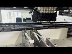 خط متوسط SMT 3250 چاپگر چسب جوش، 6 سر SMT انتخاب و مکان ماشین، 830 فر فر