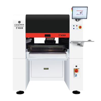 Charmhigh TM08 ماشین تولید PCBA SMT Pick And Place Machine 8 سر 80 تغذیه کننده