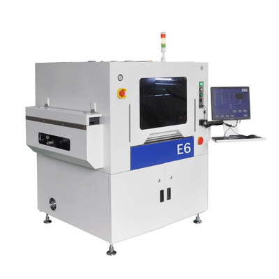 E6 ماشین چاپ صفحه نمایش کاملا اتوماتیک Vison SMT Solder Paste Printer 600x350mm