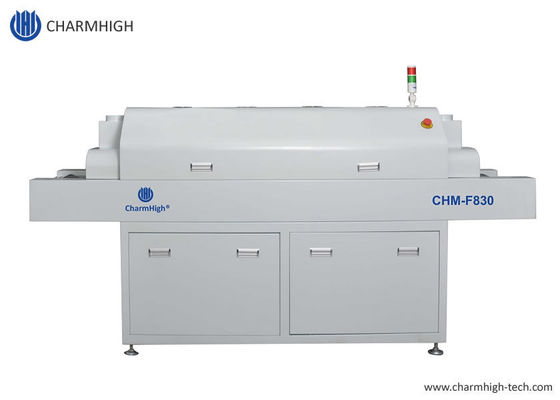 CHM-F830 فر SMT عمودی 8 منطقه دمای 1400 * 300mm دستگاه جوش دادن هوای گرم