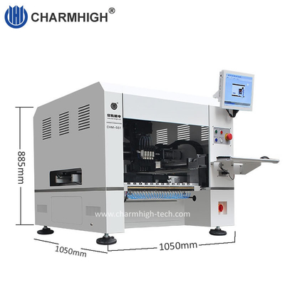 CHM-551 خط تولید SMD خط مونتاژ SMT دقت بالا 4 سر ربات تولید PCB