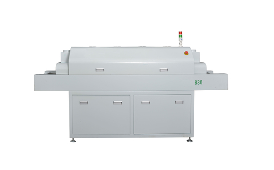 خط SMT متوسط با چاپگر صفحه نمایش 3250 6 سر SMT Pick And Place Machine 830 فر
