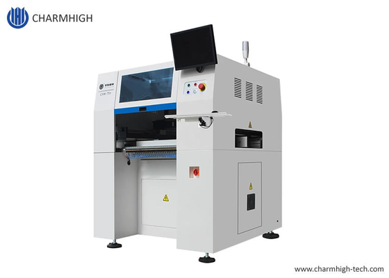 موتورهای دو Y CHM-751 اقتصادی 6 سر خط تولید PCB SMT انتخاب و مکان ماشین