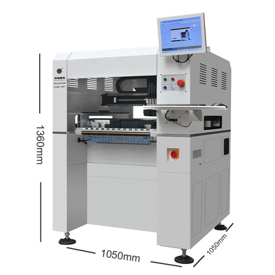 خط SMT کوچک و متوسط با چاپگر 3250 استکنیل CHM-551 SMT Pick and Place Machine 830 فر