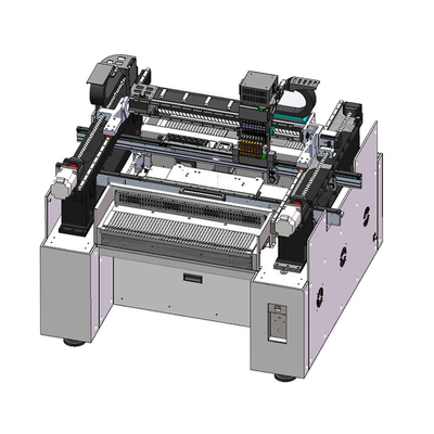Charmhigh TM08 ماشین تولید PCBA SMT Pick And Place Machine 8 سر 80 تغذیه کننده