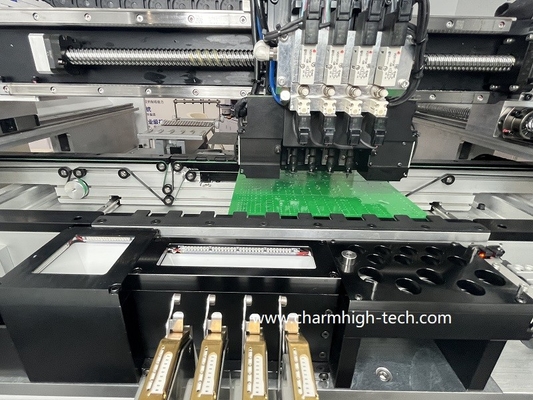 ماشين گينيس 4 سر ديسکتاپ SMT با 50 فيدر CHM-551
