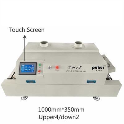 طول کل 3.5 متر خط تولید SMT کوچک با دقت بالا 0201، BGA، IC 144pin