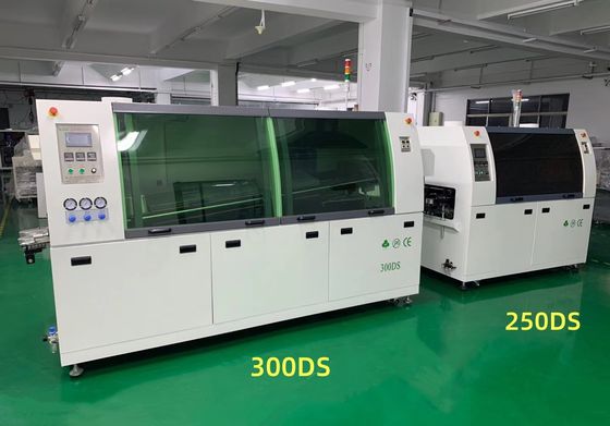 ماشین جوش موج بدون سرب 250DS 300DS 350DS با انتقال خودکار برای خط تولید PCB DIP