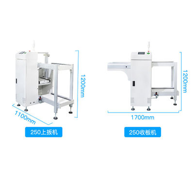 بارگذار و تخلیه‌کننده PCB تمام اتوماتیک خط تولید SMT با سیستم کنترل PLC و سازگاری با رابط SMEMA