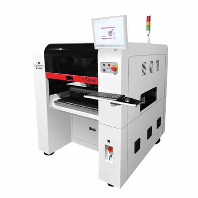 دستگاه کامل خودکار 6 سر 60 تغذیه کننده SMT Pick and Place Machine TM06 CPK≥1.0