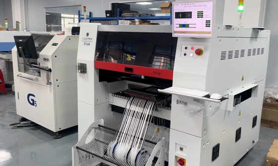 ماشین تولید PCB TS10 ماشین آلات تولید الکترونیک با سرعت بالا PCB ساخت SMD SMT Pick and Place Machine