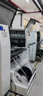 ماشین تولید PCB TS10 ماشین آلات تولید الکترونیک با سرعت بالا PCB ساخت SMD SMT Pick and Place Machine