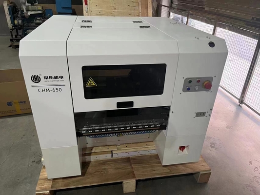 ماشین انتخاب و قرار دادن خودکار PCB ریل دقت بالا 0201 دسکتاپ SMT 4 سر CHM-650