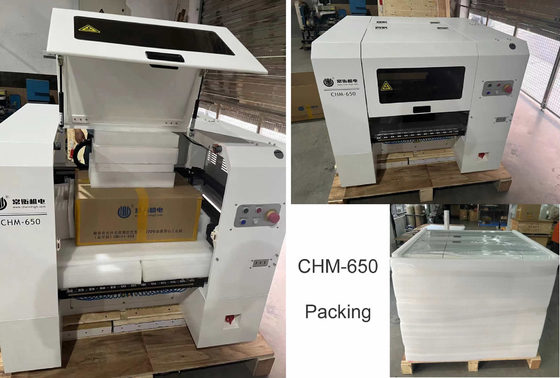 ماشین انتخاب و قرار دادن خودکار PCB ریل دقت بالا 0201 دسکتاپ SMT 4 سر CHM-650