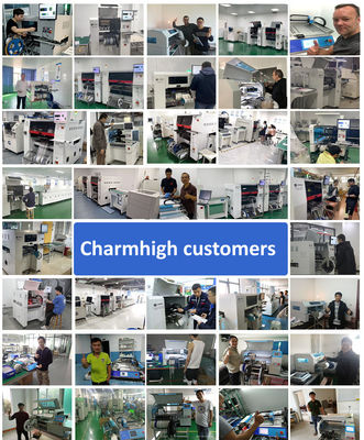 Charmhigh Desktop 2 Head SMT Pick And Place Machine تولید دسته کوچک نمونه سازی تحقیق تدریس