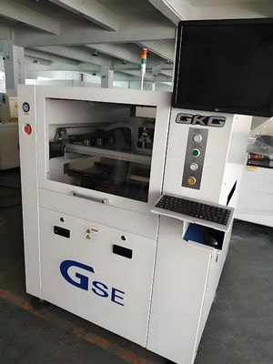 چاپگر شابلون SMT تمام اتوماتیک GKG GSE، چاپگر خمیر لحیم برای چاپ صفحه ای 400*340 میلی متر