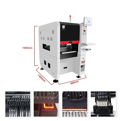 دستگاه چیدمان و قراردهی ماژول 6 سر پیشرفته TC06 مونتاژ PCB تمام اتوماتیک