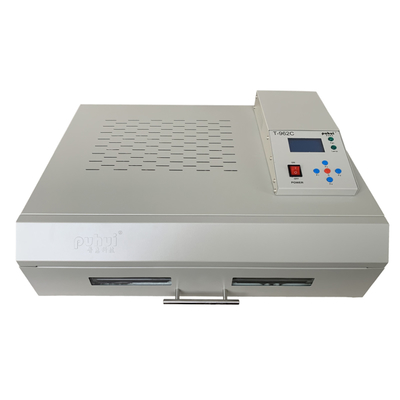 دستگاه لحیم کاری مجدد SMT T962C با ناحیه لحیم کاری بزرگ، هیتر مادون قرمز IC، 2500 وات، دستگاه لحیم کاری مجدد LED
