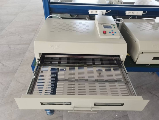 دستگاه لحیم کاری مجدد SMT T962C با ناحیه لحیم کاری بزرگ، هیتر مادون قرمز IC، 2500 وات، دستگاه لحیم کاری مجدد LED