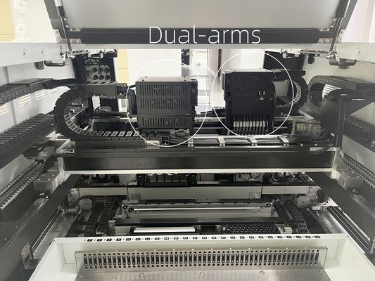 دستگاه انتخاب و قراردهی SMT TS20 با 20 هد، مونتاژگر دو مسیره با سرعت بالا