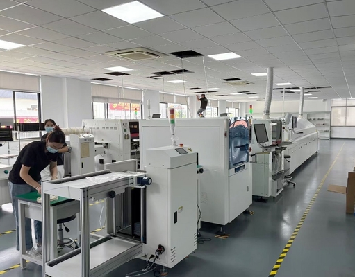 Large-Scale SMT Production Line 10-Head Pick and Place for PCB Assembly in Electronics Industry