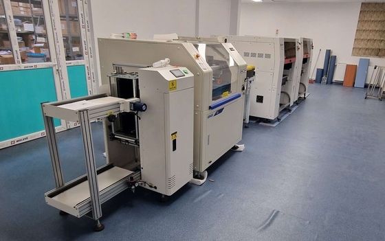 Charmhigh SMT PCB Assembly Line with GKG-GSE Printer & 8-Zone Reflow