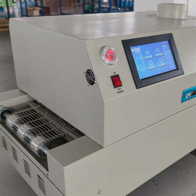 T961 اجاق پودر بازپرداخت دسکتاپ با کانویر 730*230mm 6 temp zone دستگاه جوش 3.5KW