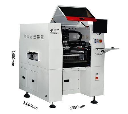 دستگاه کامل خودکار 6 سر 60 تغذیه کننده SMT Pick and Place Machine TM06 CPK≥1.0