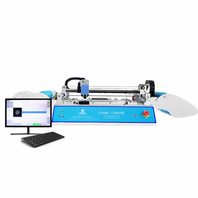 CHMT36VB دستی انتخاب و قرار دادن Robot Dual Side 58 Feeders SMT Assembly