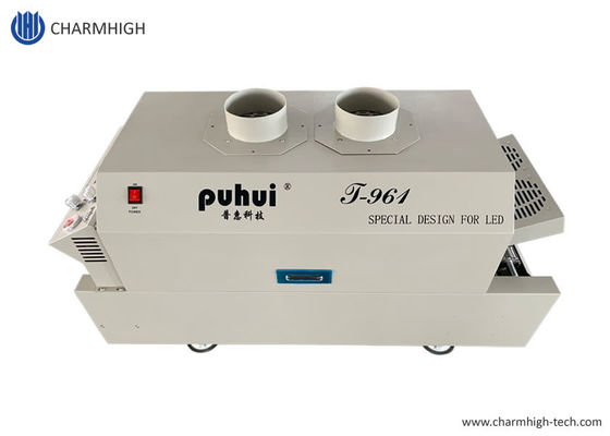 فر اجاق گاز دسکتاپ T961 با نوار نقاله 730 * 230mm 6 temp Zones 3.5KW دستگاه لحیم کاری